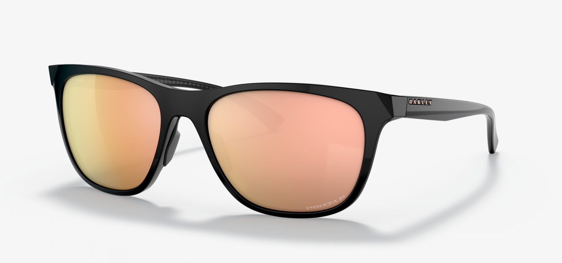 Oakley Leadline  Polished Black - Prizm Rose Gold Polarised