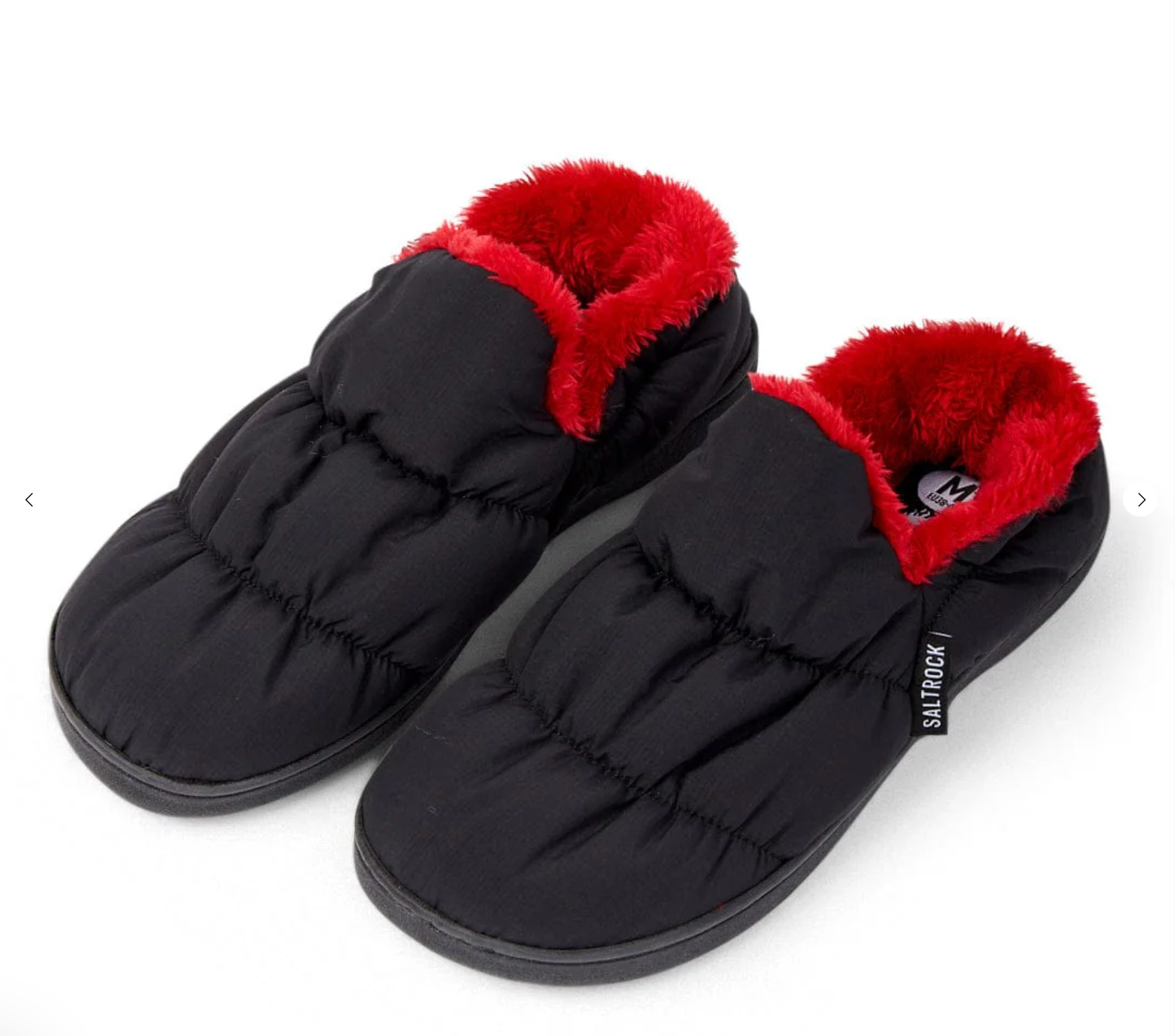 Saltrock Camping Slipper - Black