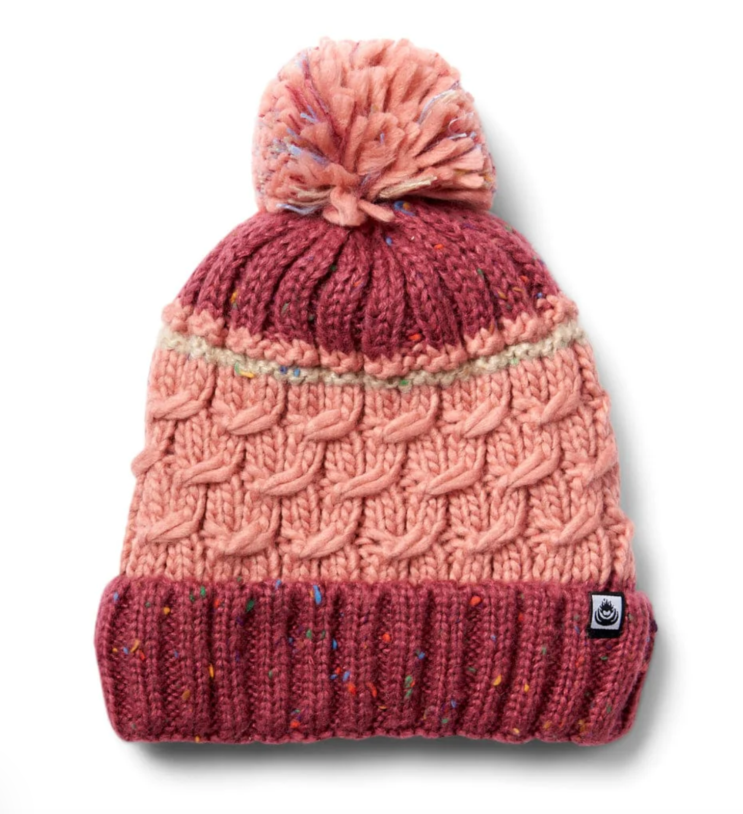 SALTROCK Tiree - Bobble Hat - Pink