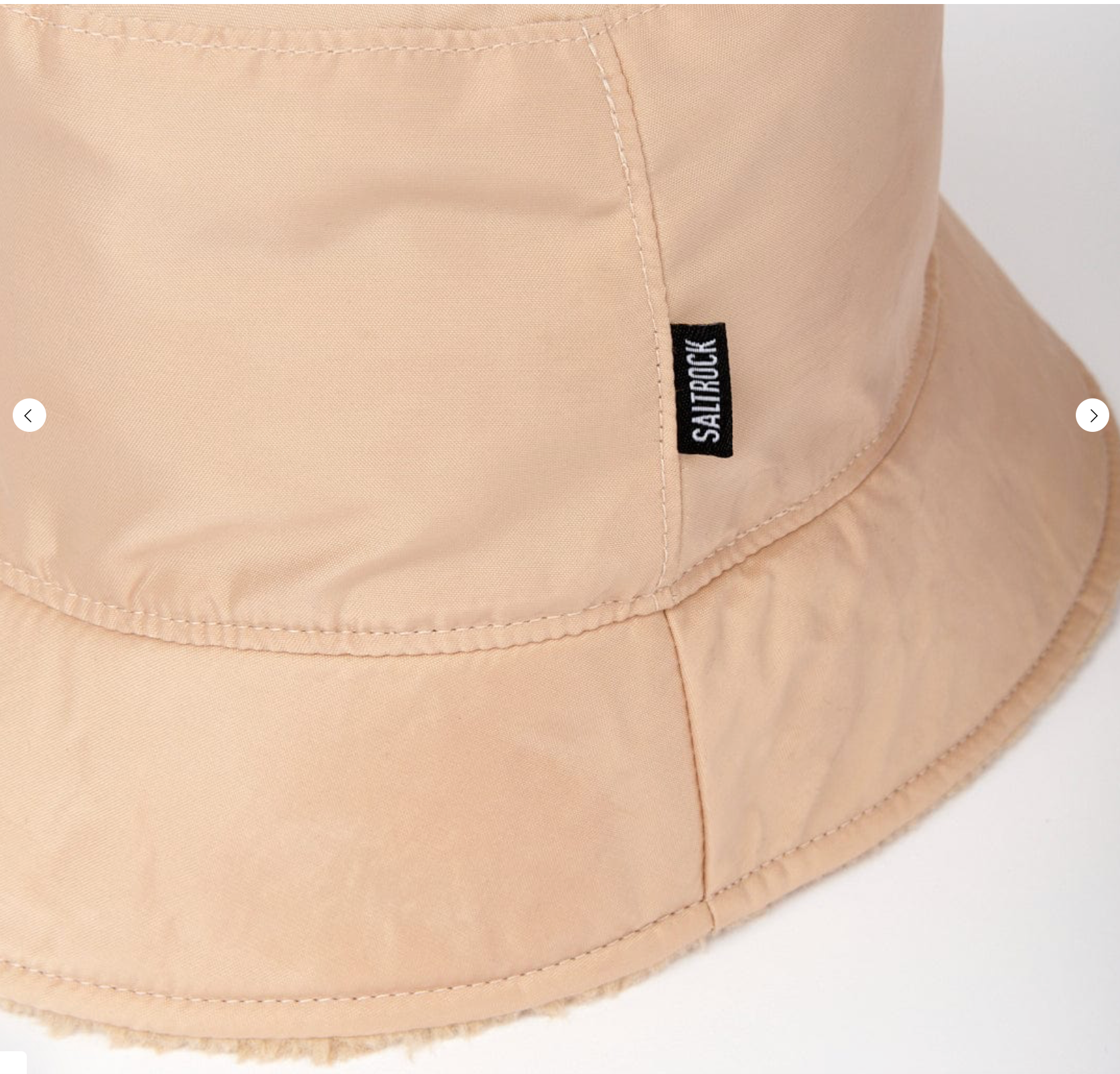 SALTROCK Aran - Sherpa Bucket Hat - Cream