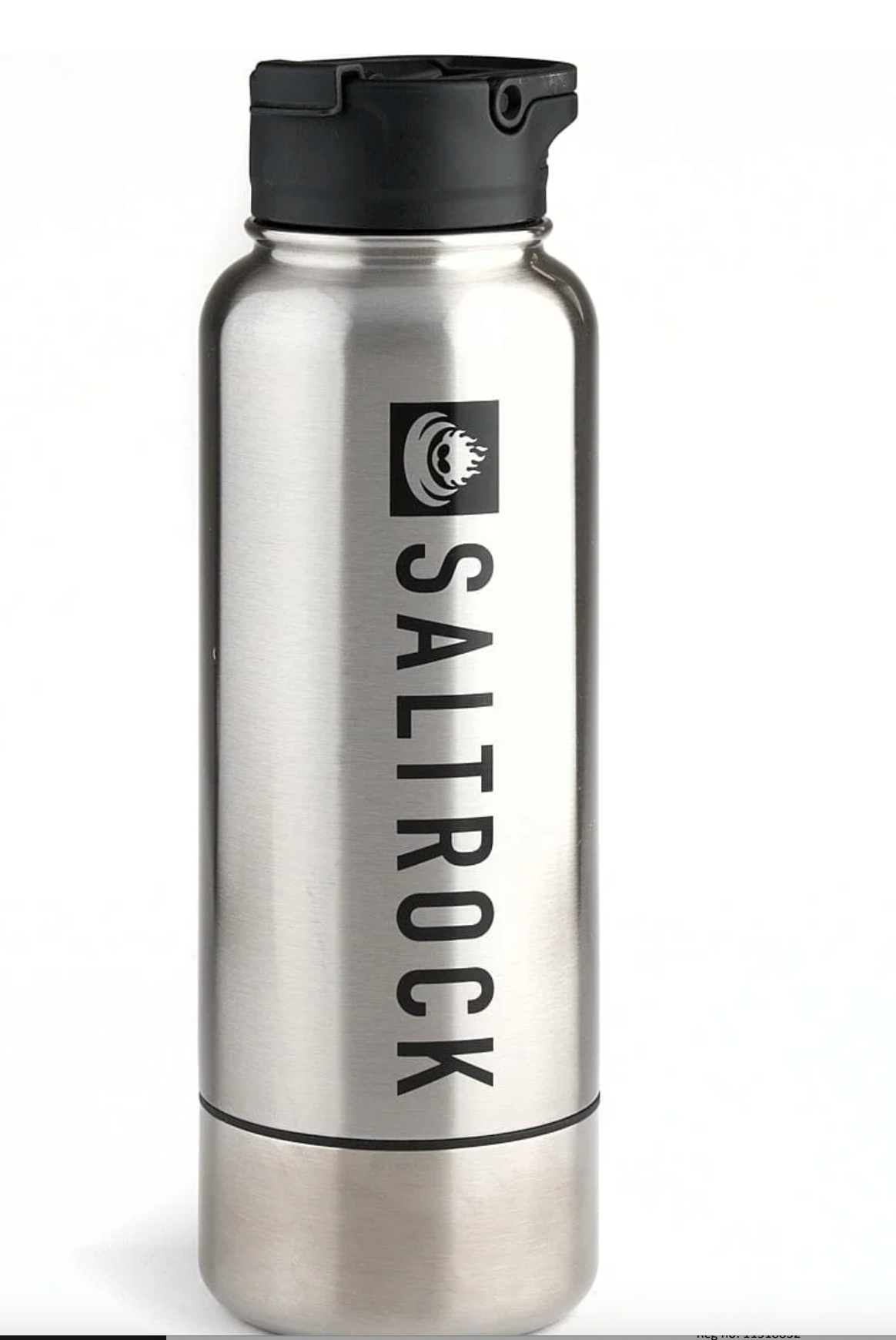 Saltrock Stash - Stainless Steel Water Bottle - Silver