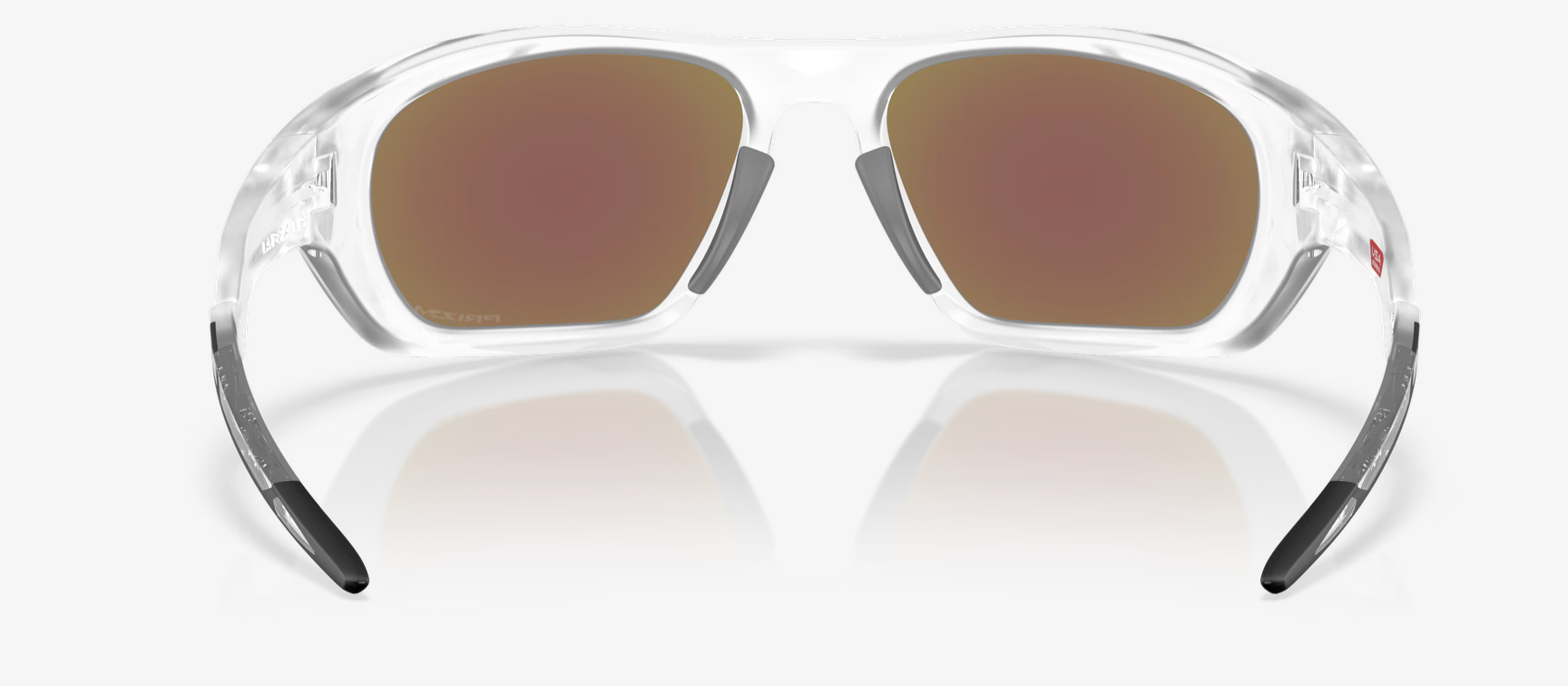 Oakley  Lateraus Prizm Sapphire Lenses,  Matte Clear Frame