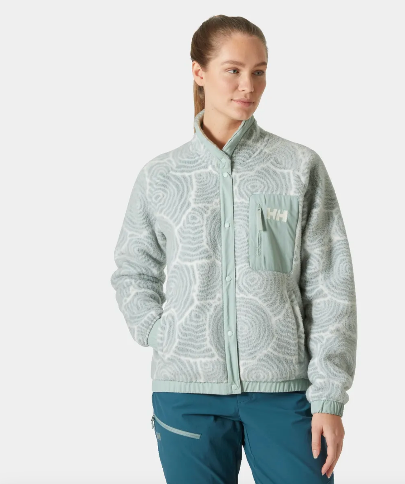 Helly Hansen Women'S Imperial Printed Pile Snap