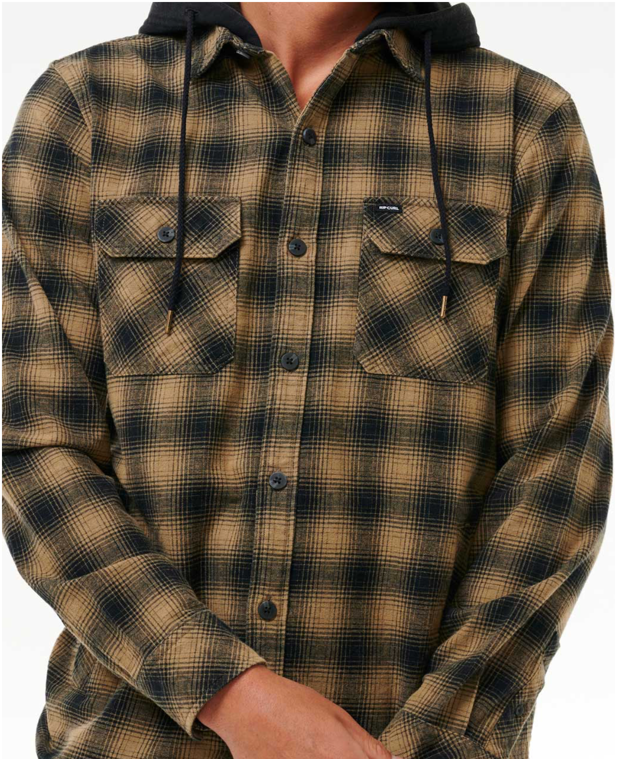 Ripcurl Grunter Flannel Hood Shirt