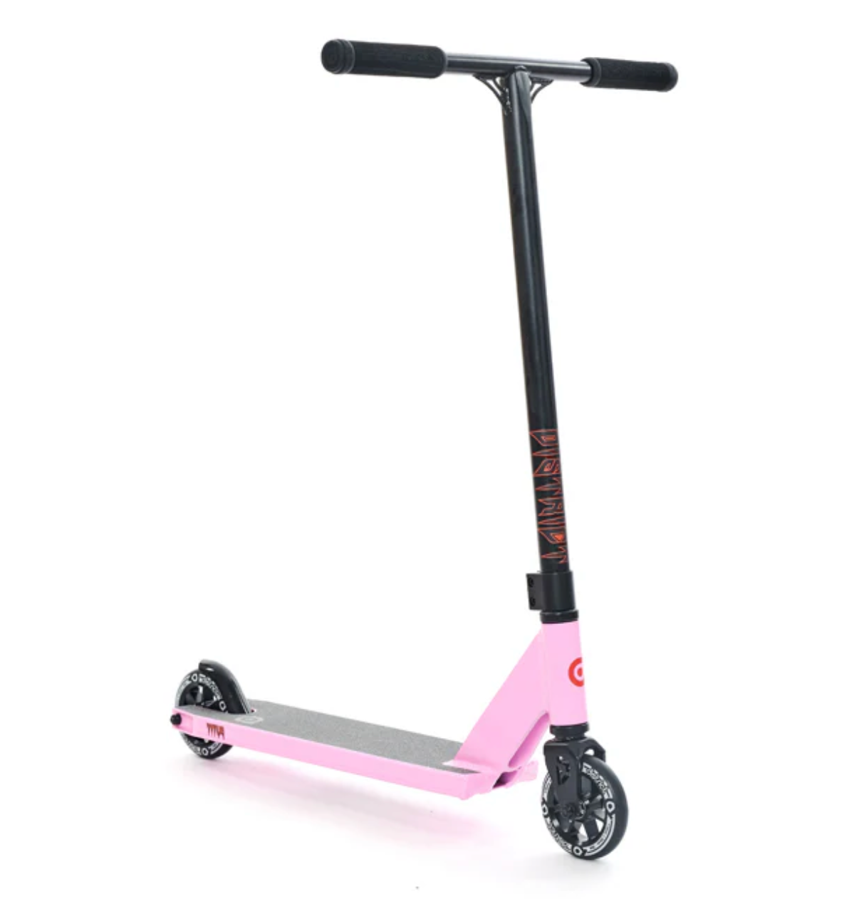 District titus complete scooter - pink / black