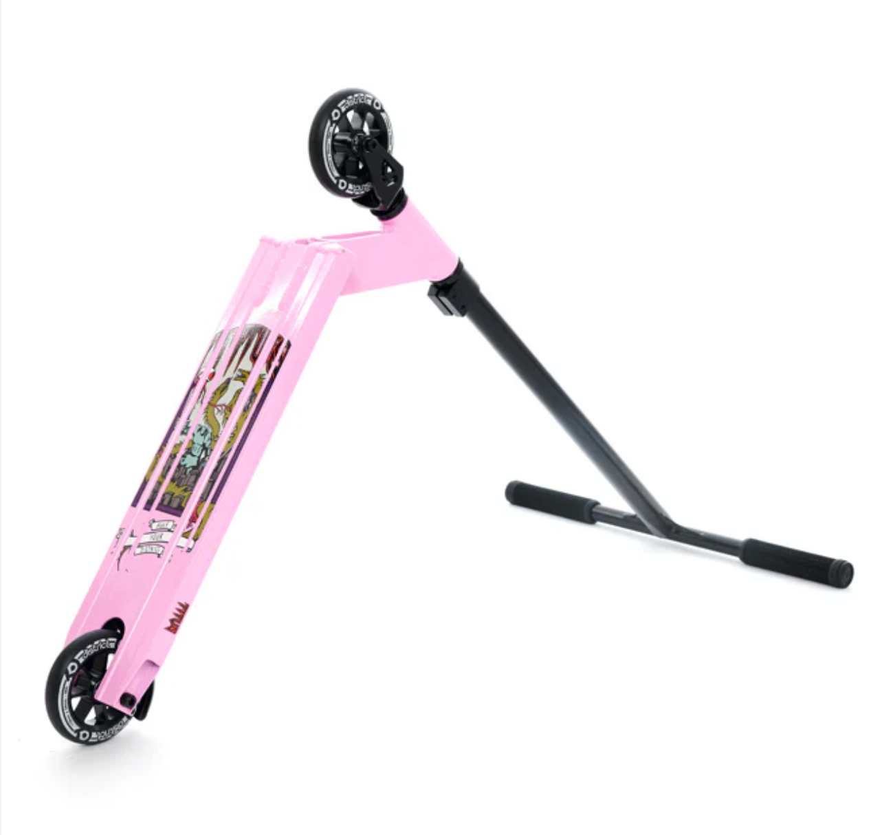 District titus complete scooter - pink / black