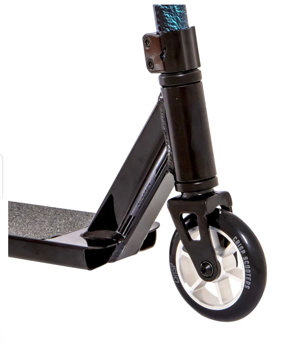 CRISP BLASTER 2020 COMPLETE STUNT SCOOTER - BLACK / BLUE CRACKING