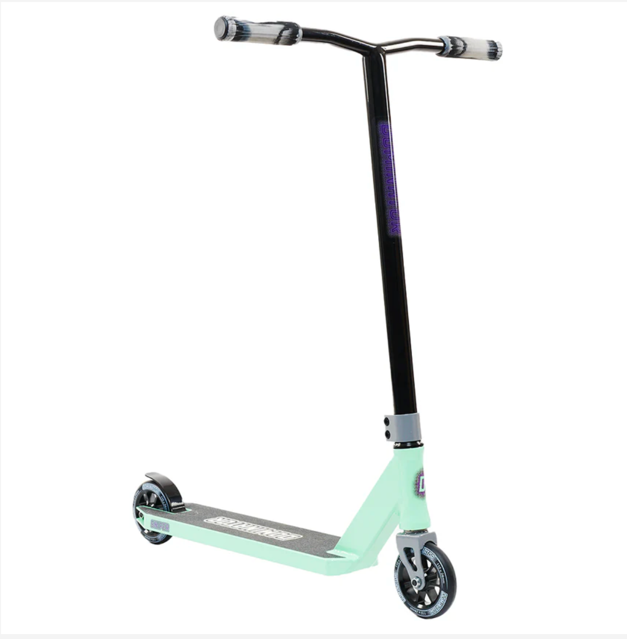 Dominator sniper complete scooter - teal / black