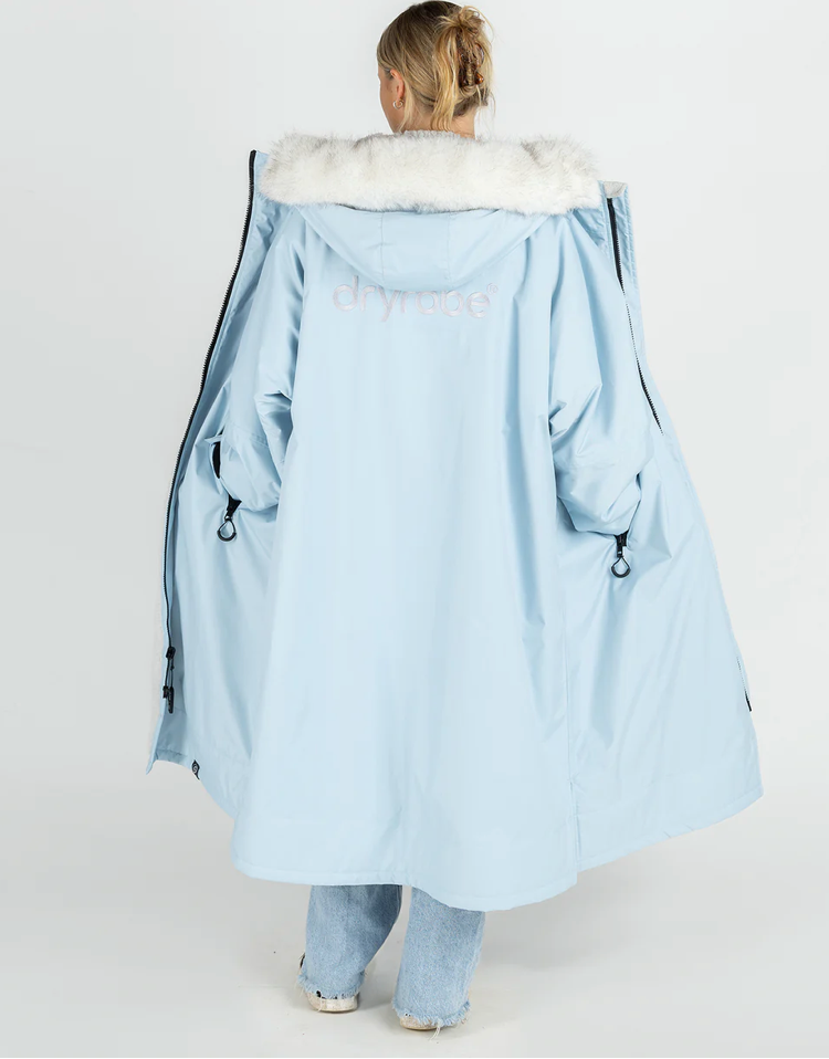 Dryrobe Advance Long Sleeve - Alpine Range - ICE BLUE