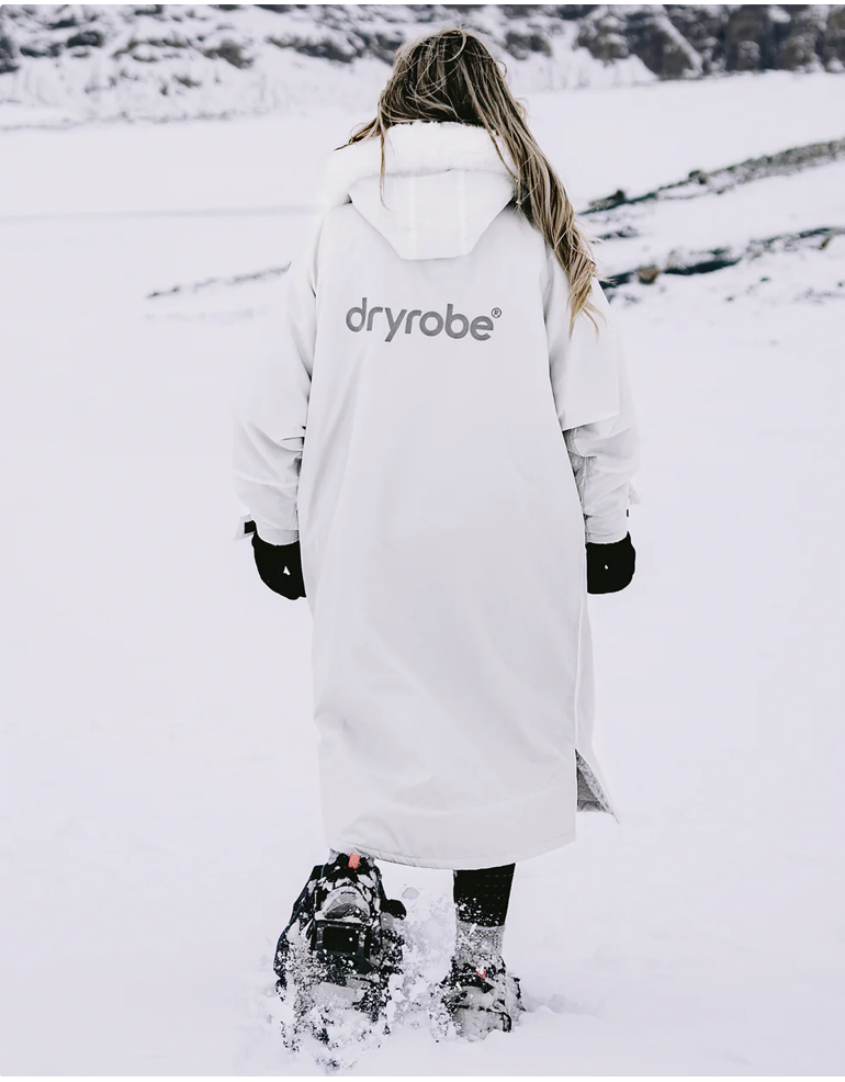 Dryrobe Advance Long Sleeve - Alpine Range- ICE WHITE