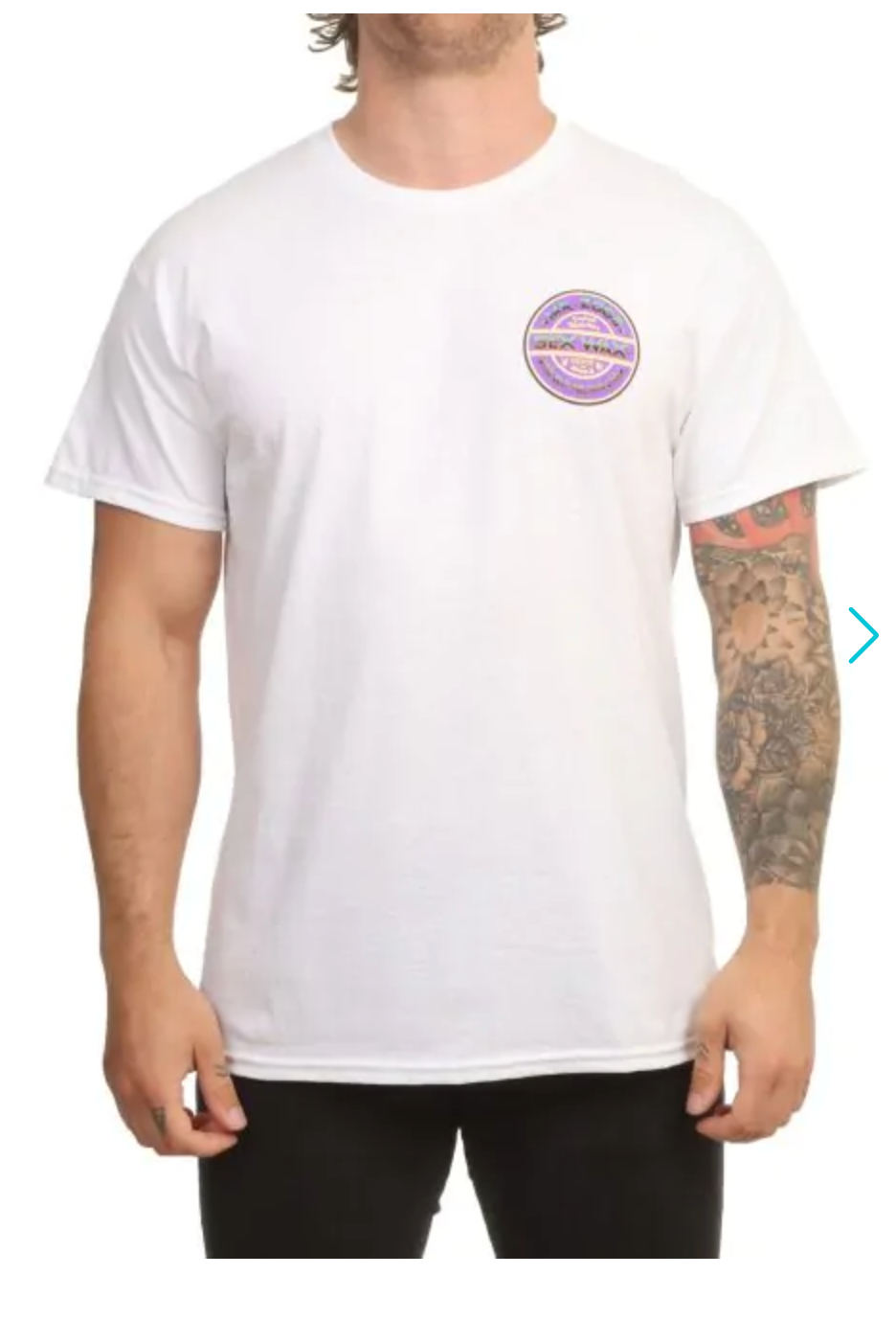 Sexwax Two Tone Tee White