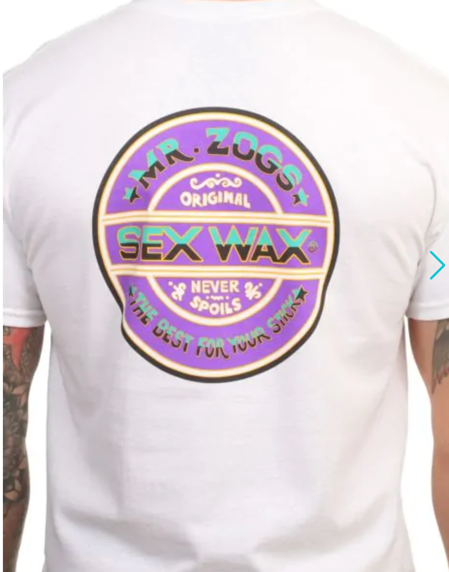 Sexwax Two Tone Tee White