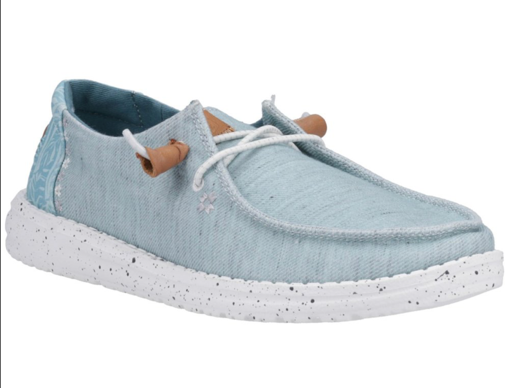 Hey Dude Wendy Heathered Slub Tropical Womens Shoes