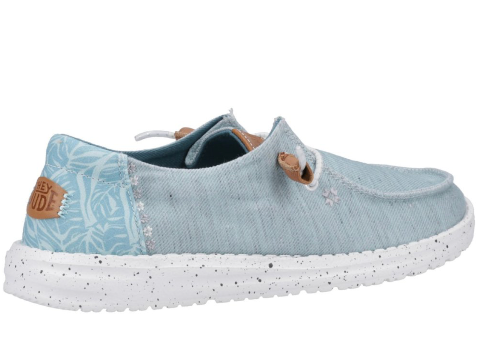 Hey Dude Wendy Heathered Slub Tropical Womens Shoes