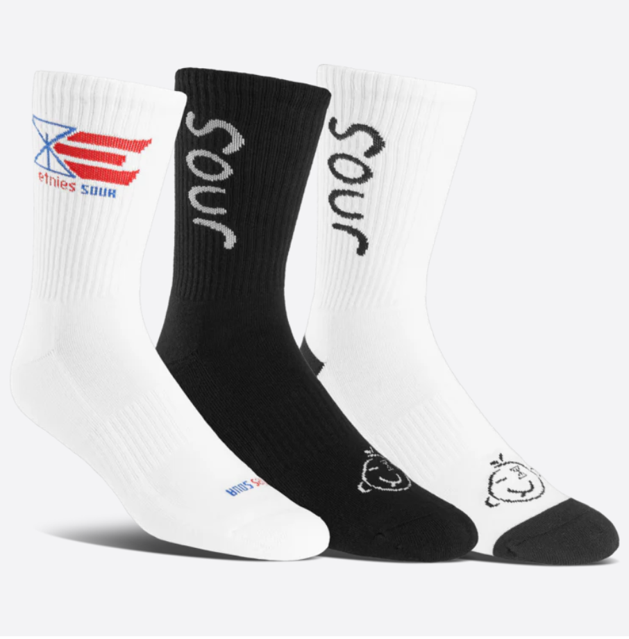 SOUR SOLUTION 3 PACK SOCK -