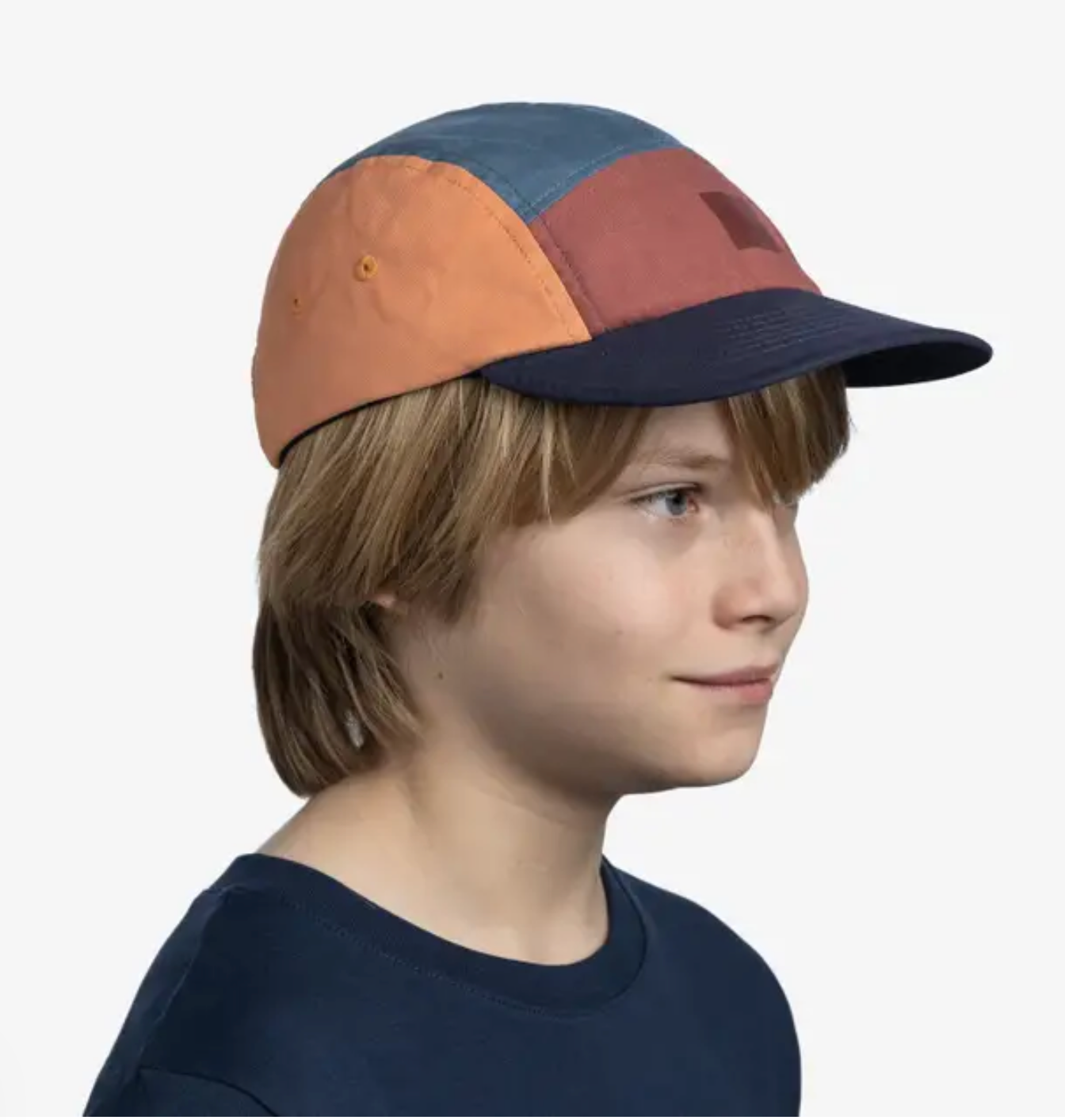 BUFF 5 Panel Go Cap Youth Colart Blue
