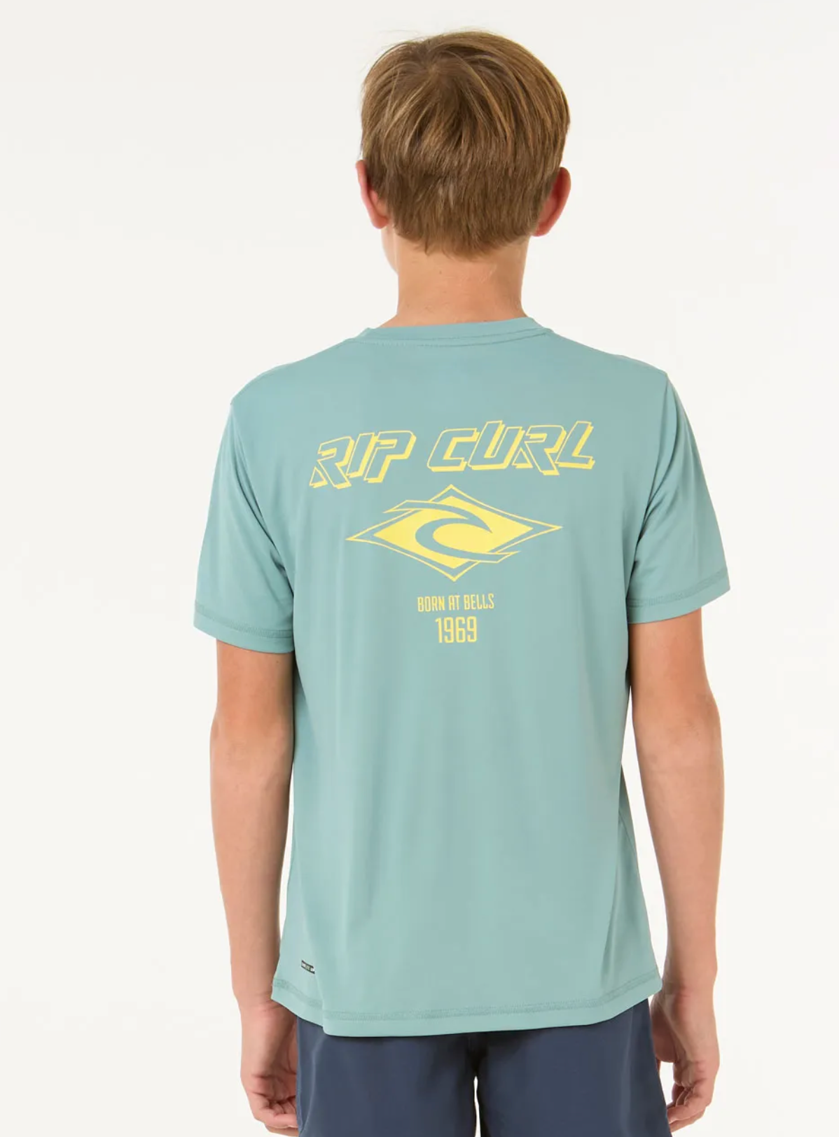 Ripcurl Icons Surflite UPF Short Sleeve Rash Vest Boy
