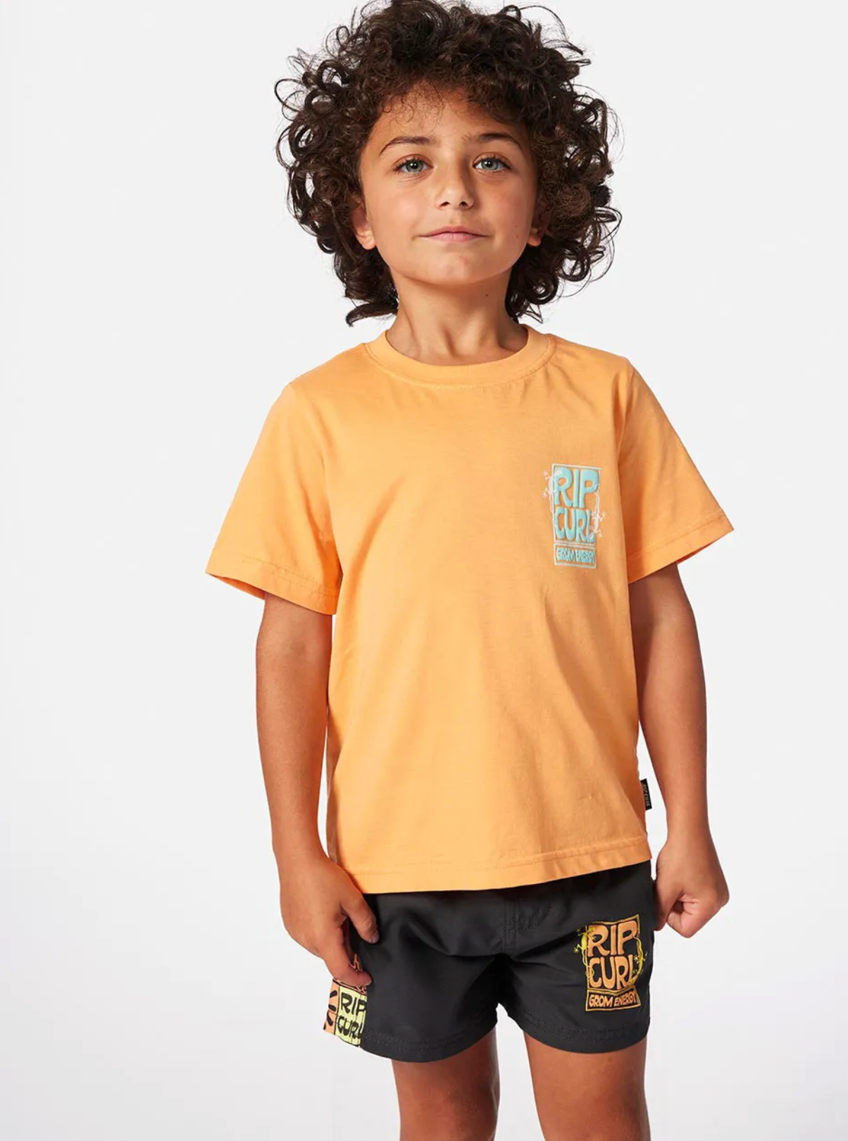 Rip Curl Grom Energy Logo Tee Boy