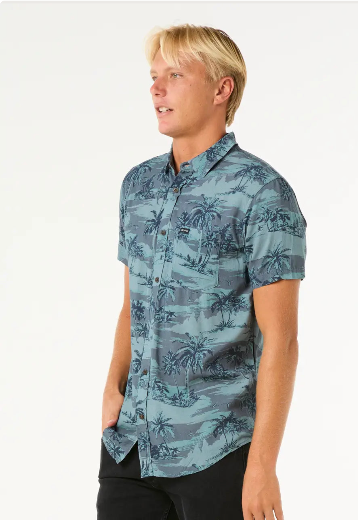 Rip Curl Dreamer Barrel Killa Shirt in Pine Night