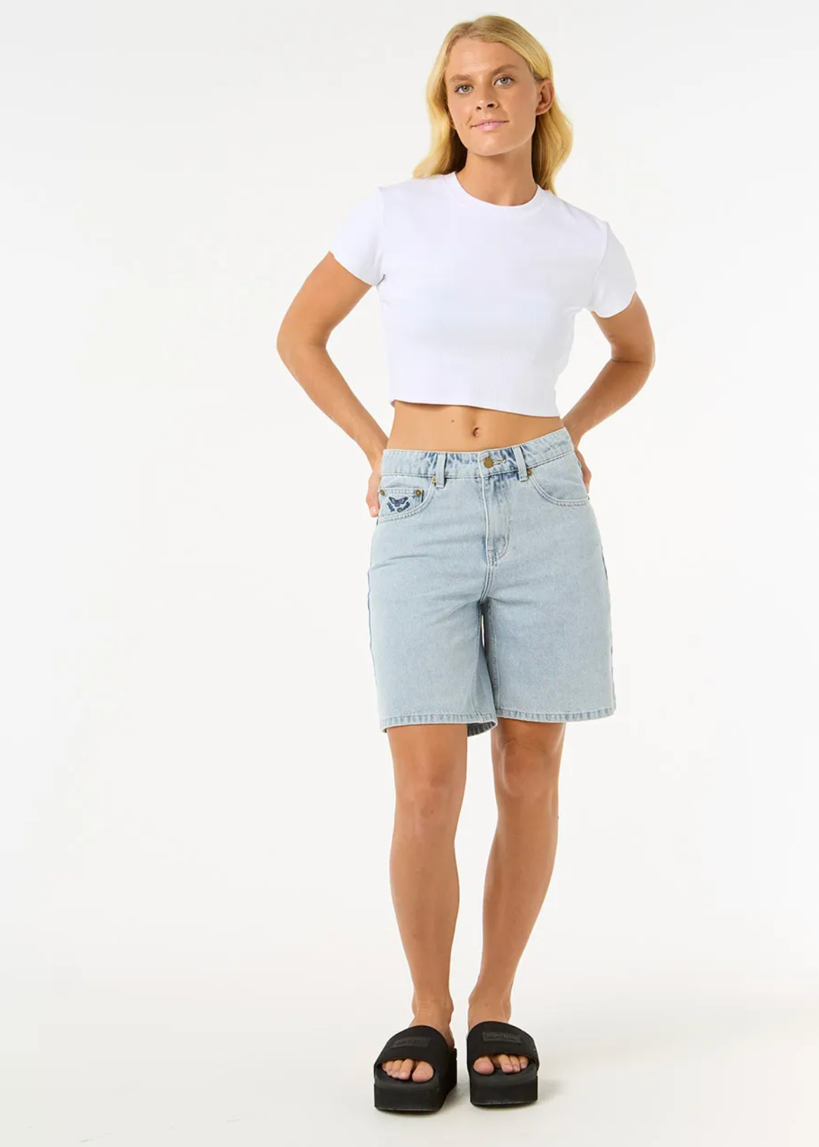 Rip Curl Aggie Relaxed Denim Short
