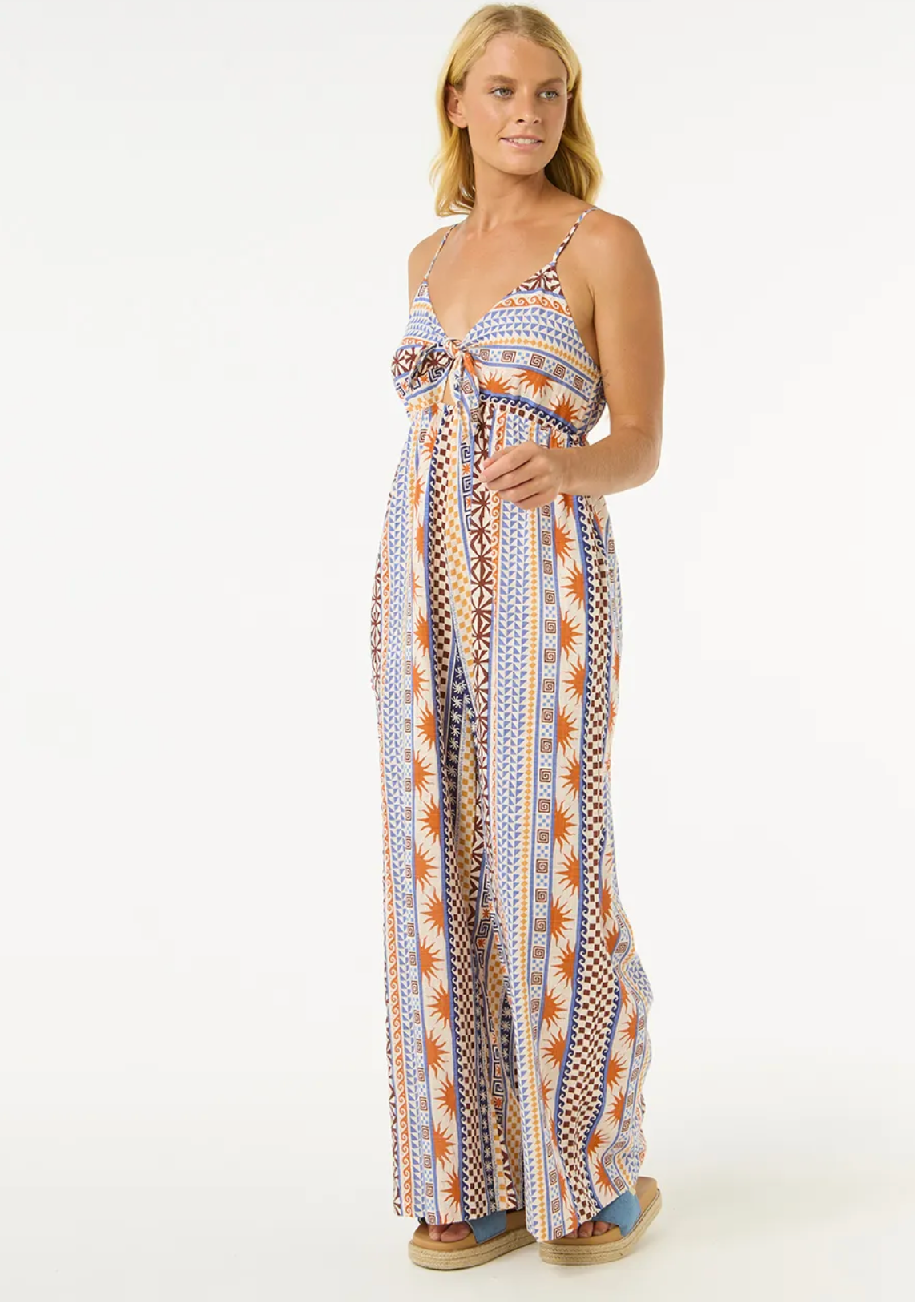 Rip Curl San Carlos Tie Front Jumpsuit