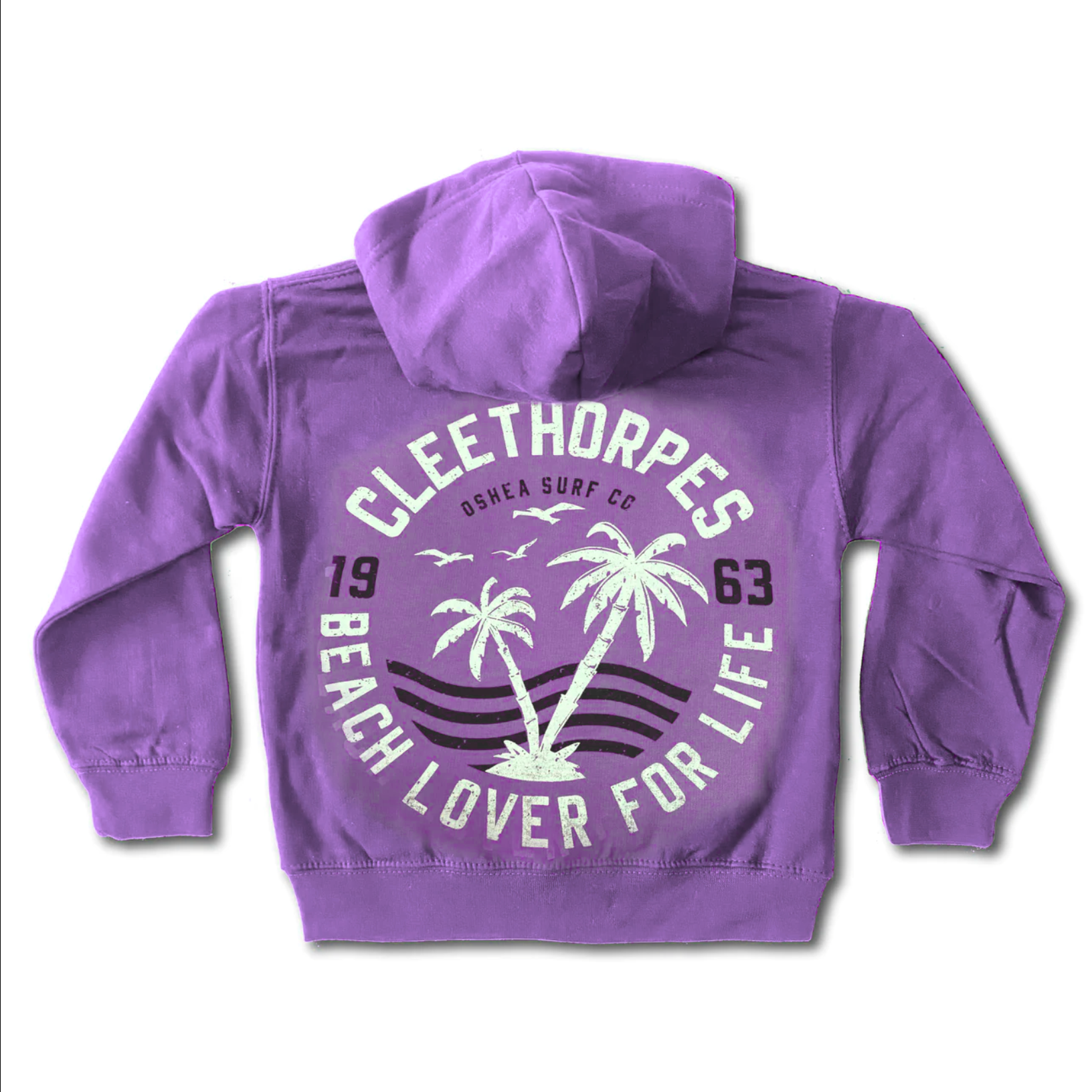 Cleethorpes BEACH LOVER kids lilac