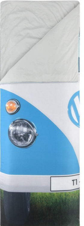 VW Single Sleeping Bag- dove blue