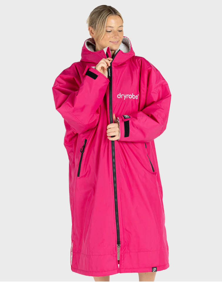 dryrobe Advance Long Sleeve PINK