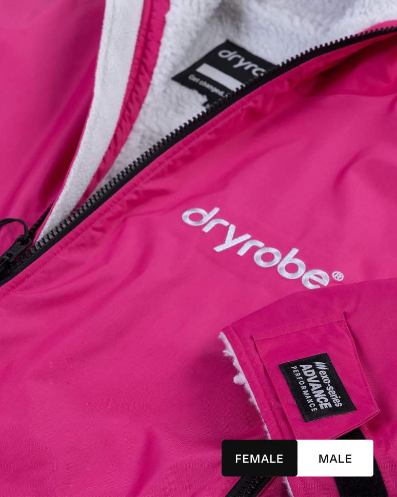 dryrobe Advance Long Sleeve PINK