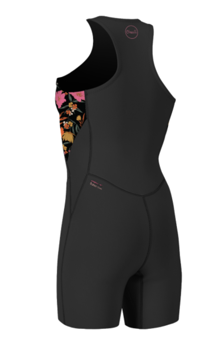O'NEILL BAHIA 1/5MM WOMENS FRONT ZIP SLEEVELESS SHORT 5614-IG9
