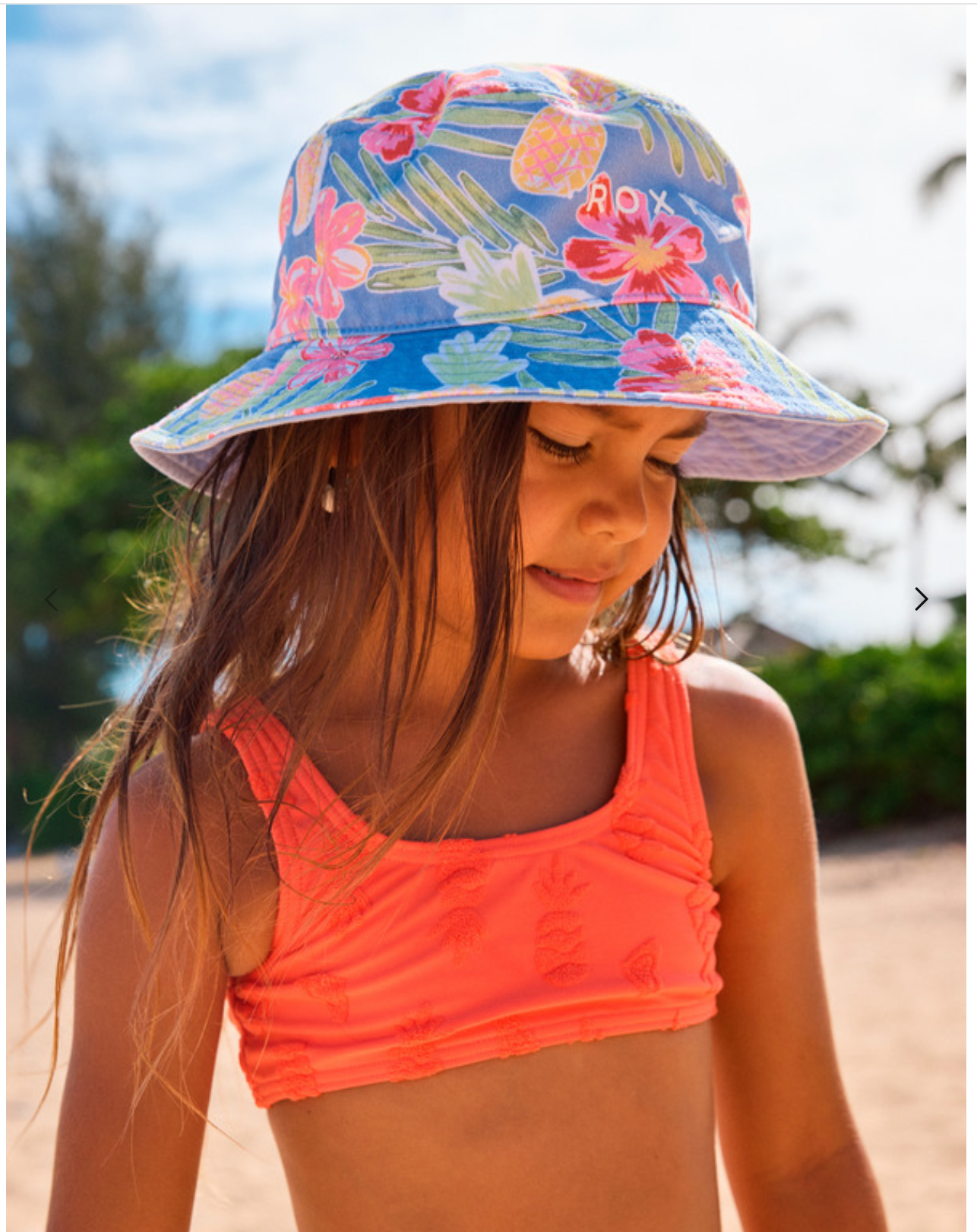 ROXY Tw Jasmine Paradise - Bucket Hat for Girls