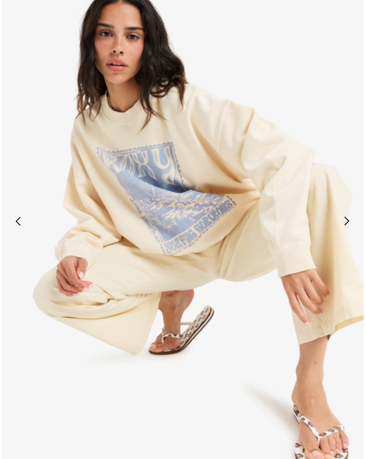 ROXY Lineup - Crew Neck Sweatshirt for Women