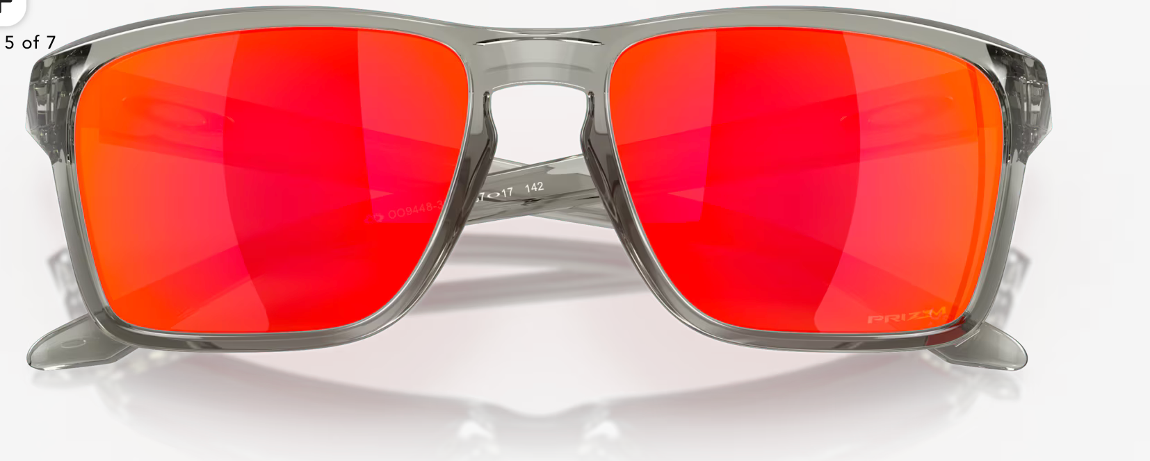 OAKLEY SYLAS Prizm Ruby Lenses,  Grey Ink Frame