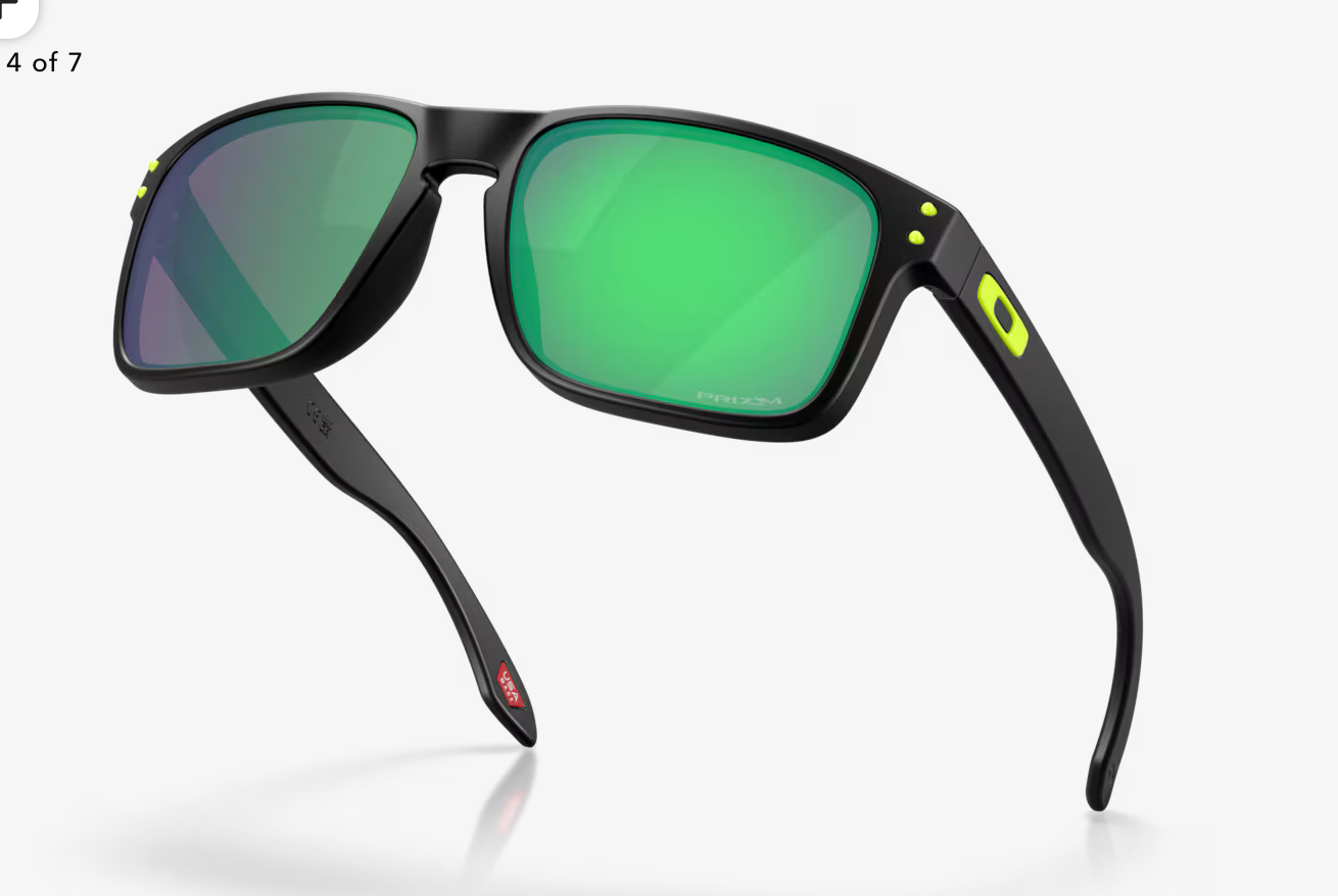 OAKLEY HOLBROOK Prizm Road Jade Lenses,  Matte Black Frame