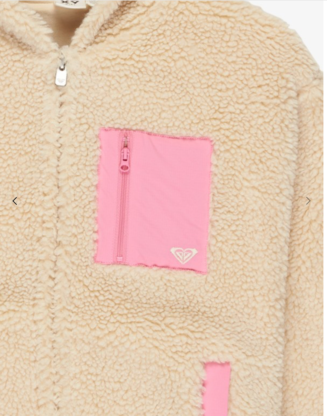 Roxy Perfect Cloud - Zip Polar Jacket for Girls 4-16