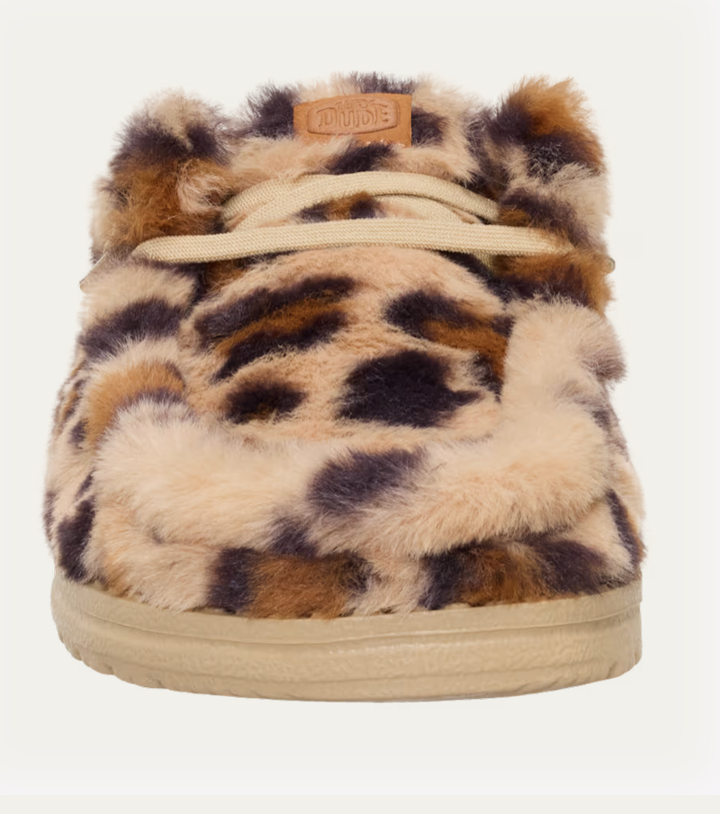 Hey Dude Wendy Slipper Leo Fur