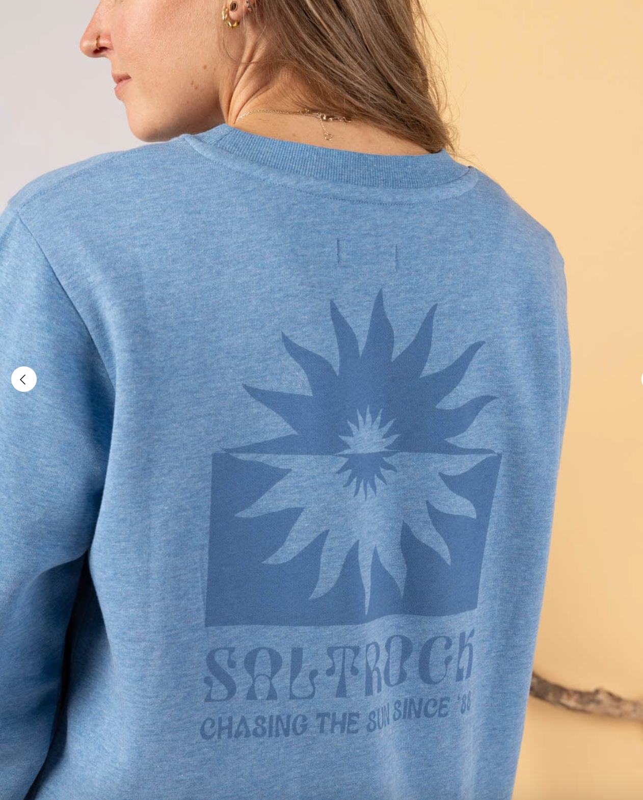 SALTROCK Roots - Womens Sweat Top - Blue