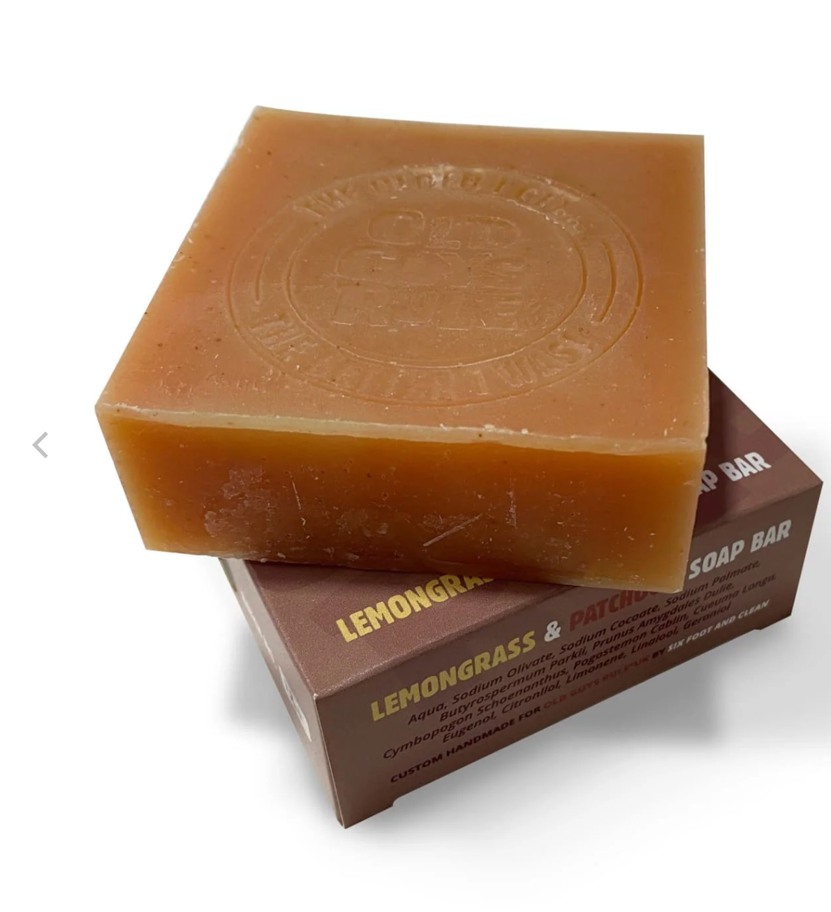 OLD GUYS RULE -'LEMONGRASS & PATCHOULI' SOAP BAR