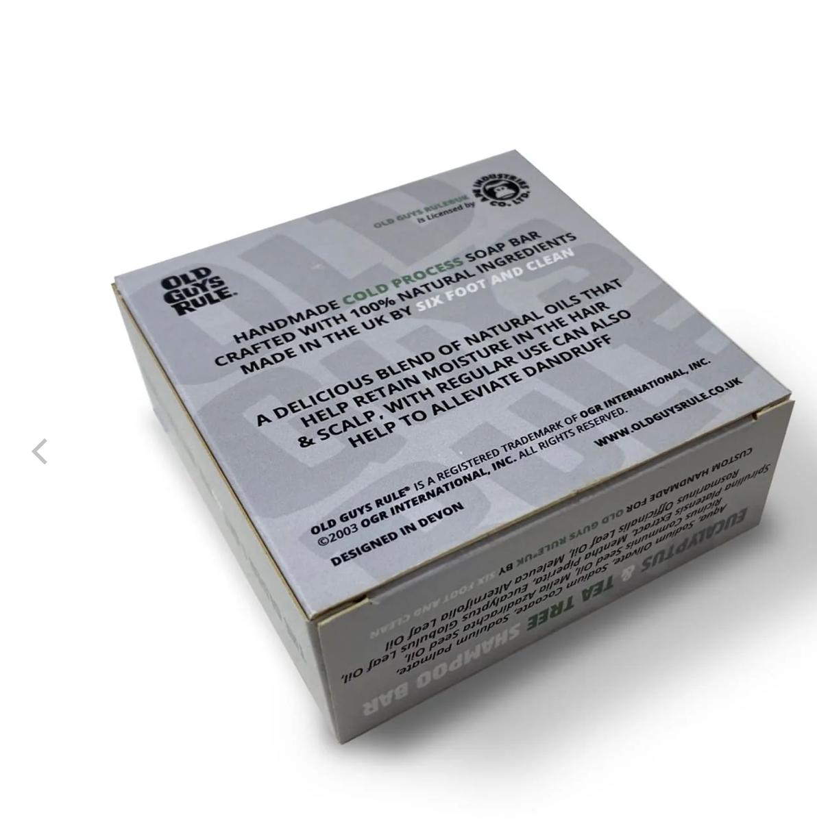OLD GUYS RULE Old Guys Rule Eucalyptus & Tea Tree Shampoo Bar