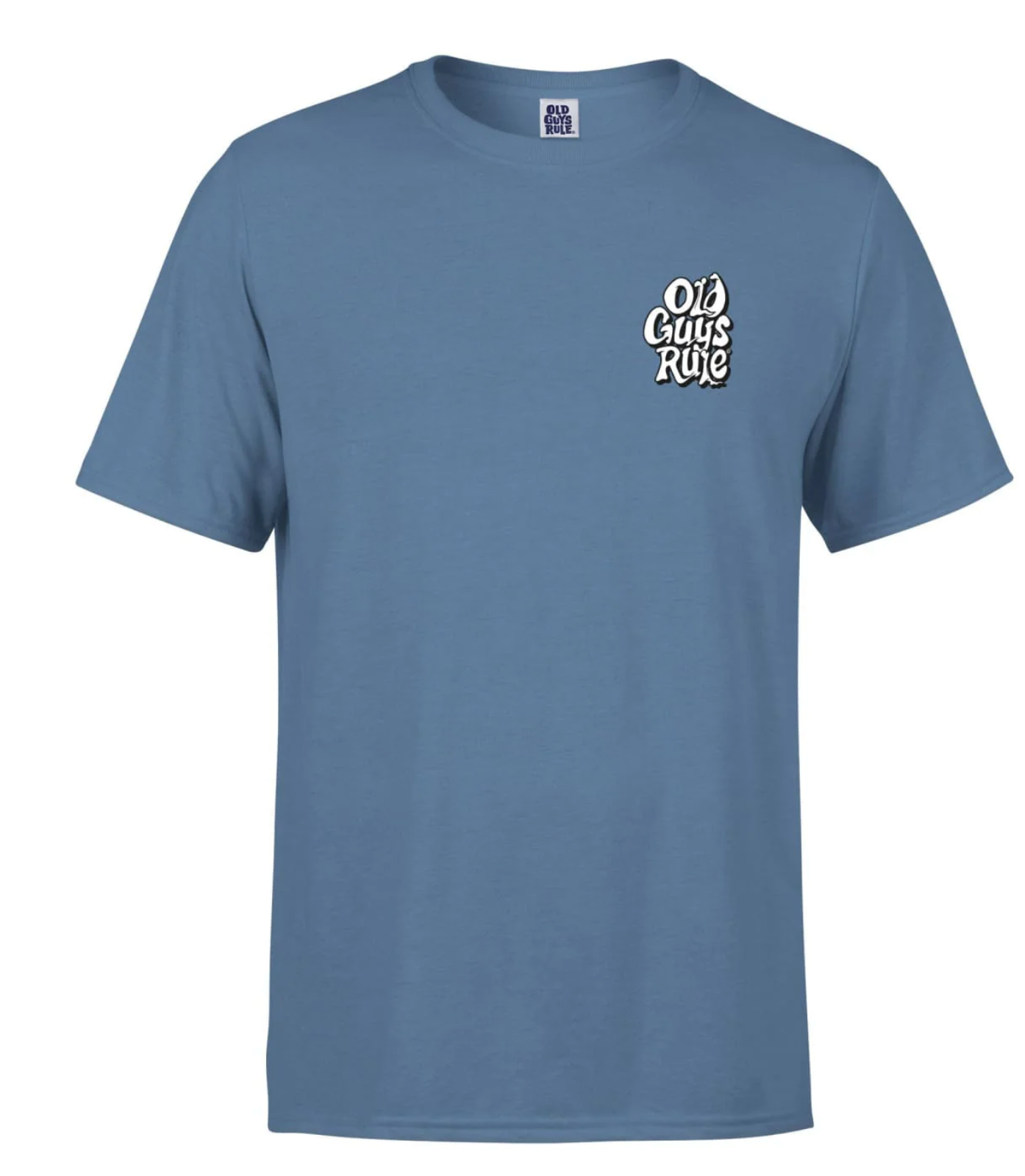 OLD DOGS RULE III' T-SHIRT - INDIGO BLUE