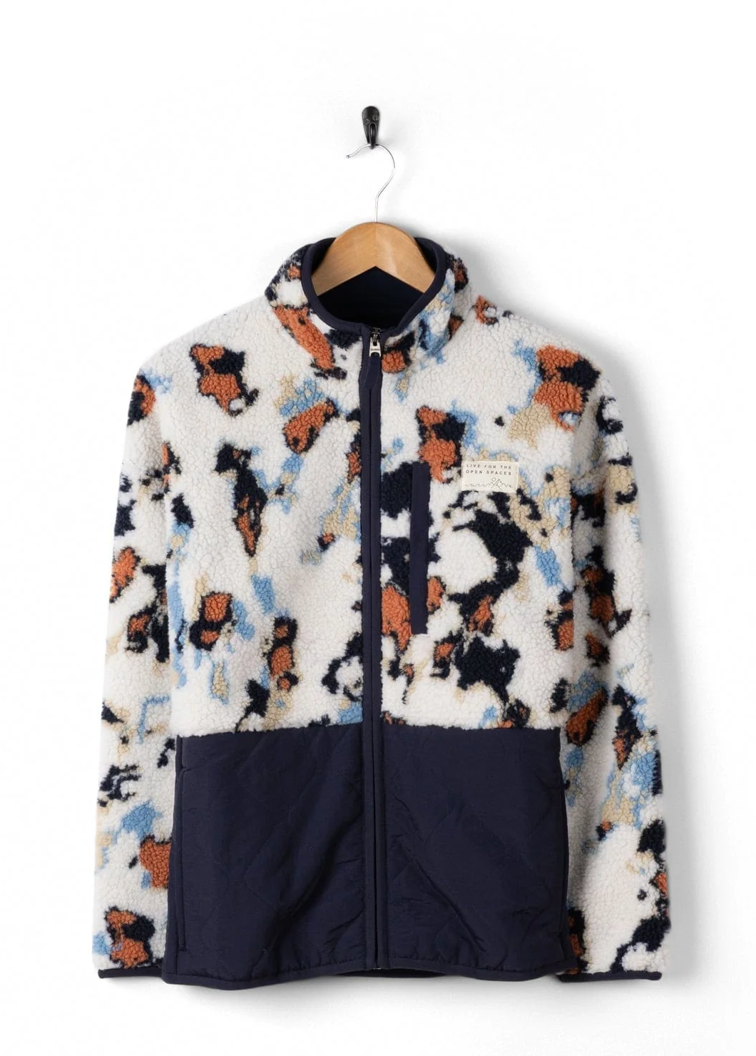 SALTROCK Folie - Womens ZIp Fleece - Zip - Blue