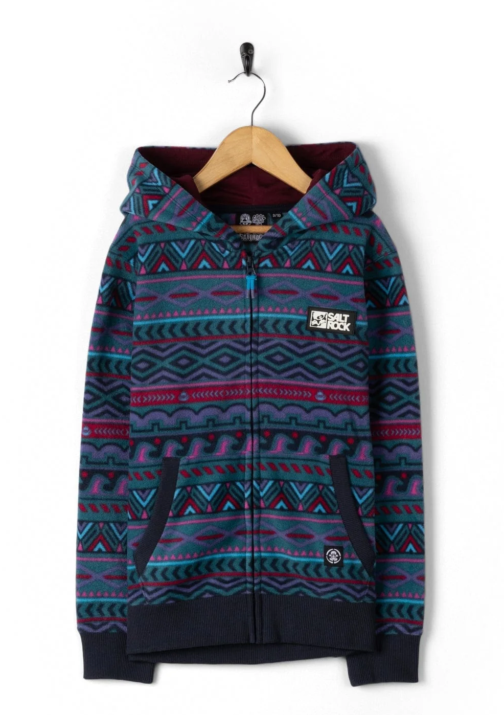 SALTROCK Treehouse - Kids Microfibre Zip Fleece - Multi