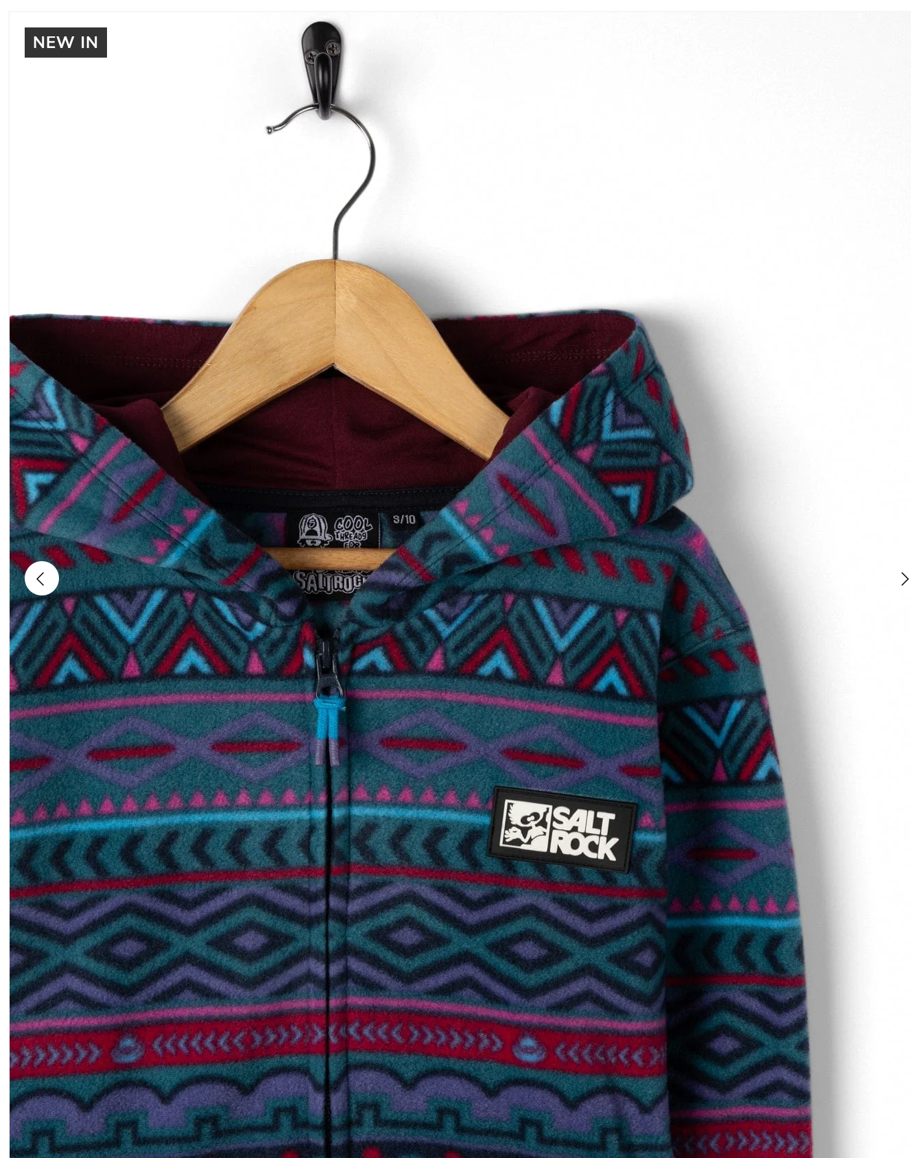 SALTROCK Treehouse - Kids Microfibre Zip Fleece - Multi