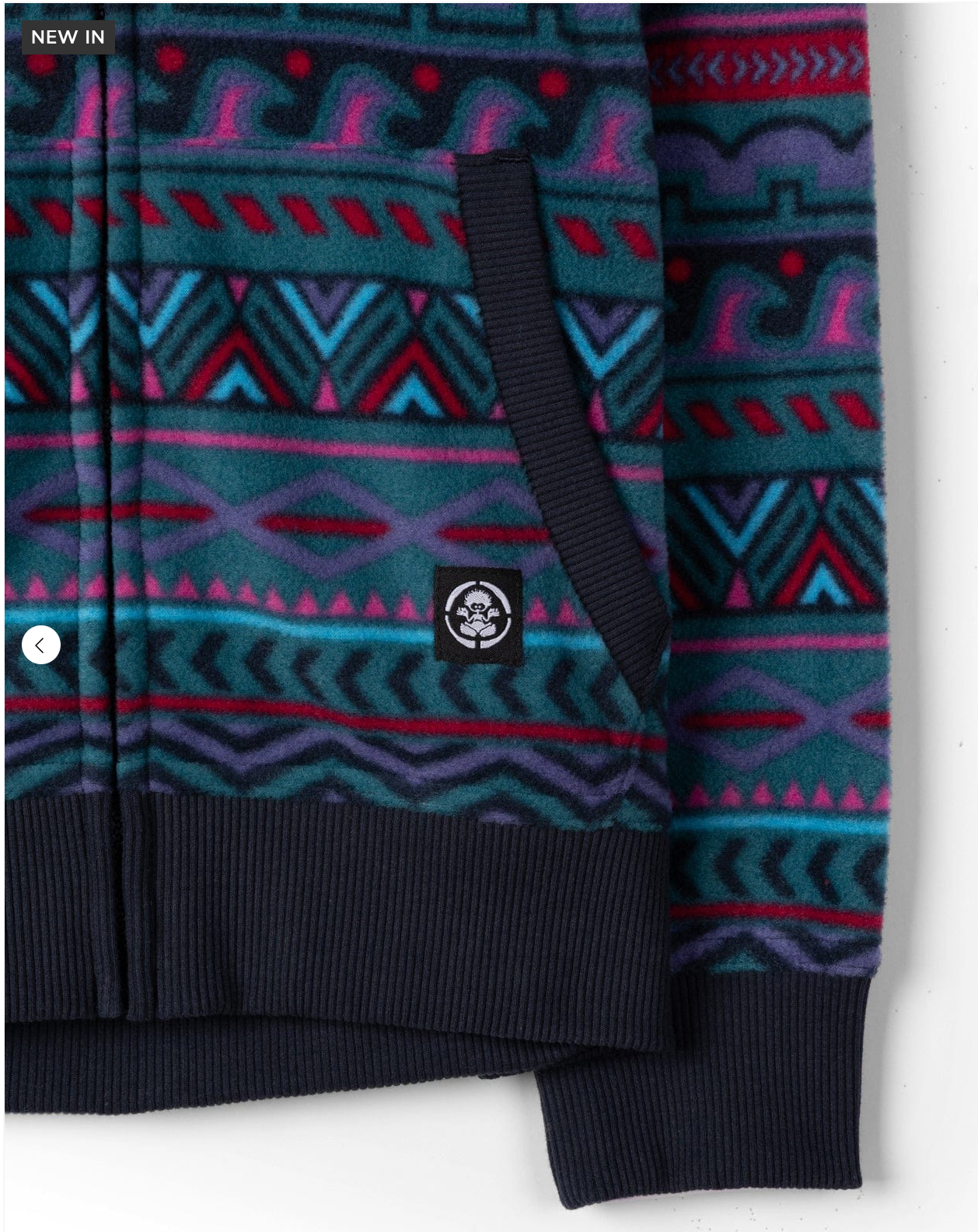 SALTROCK Treehouse - Kids Microfibre Zip Fleece - Multi