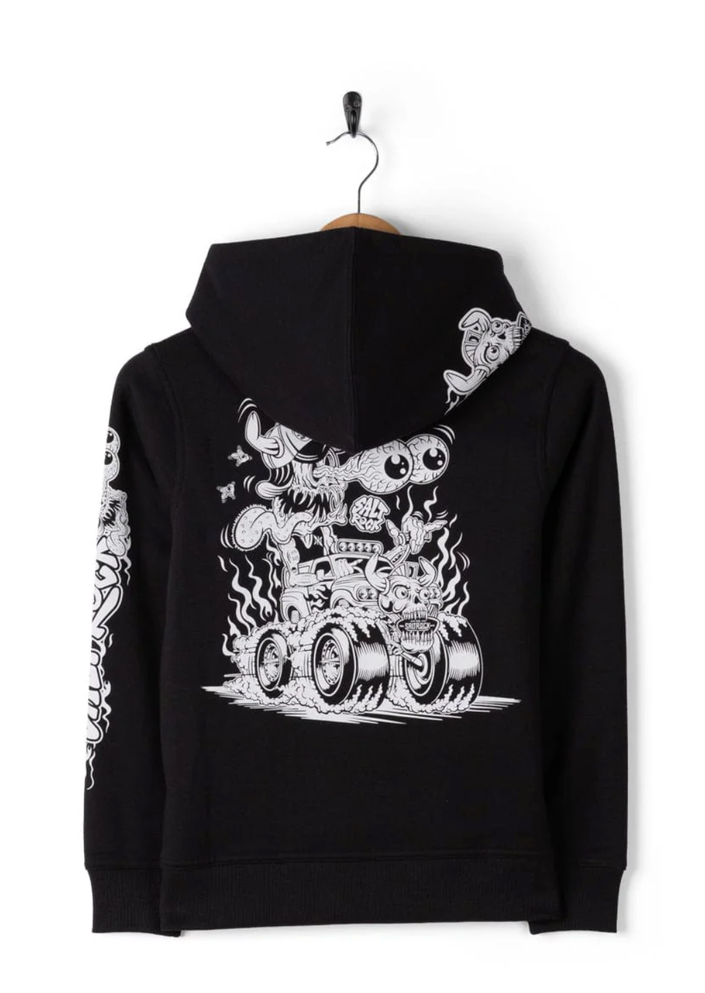 SALTROCK Creeper Cruise Control - Kids Pop Hoodie - Black
