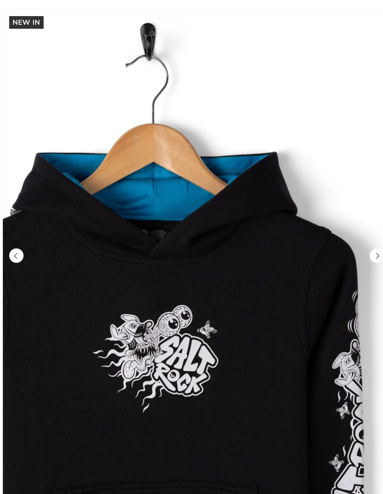 SALTROCK Creeper Cruise Control - Kids Pop Hoodie - Black