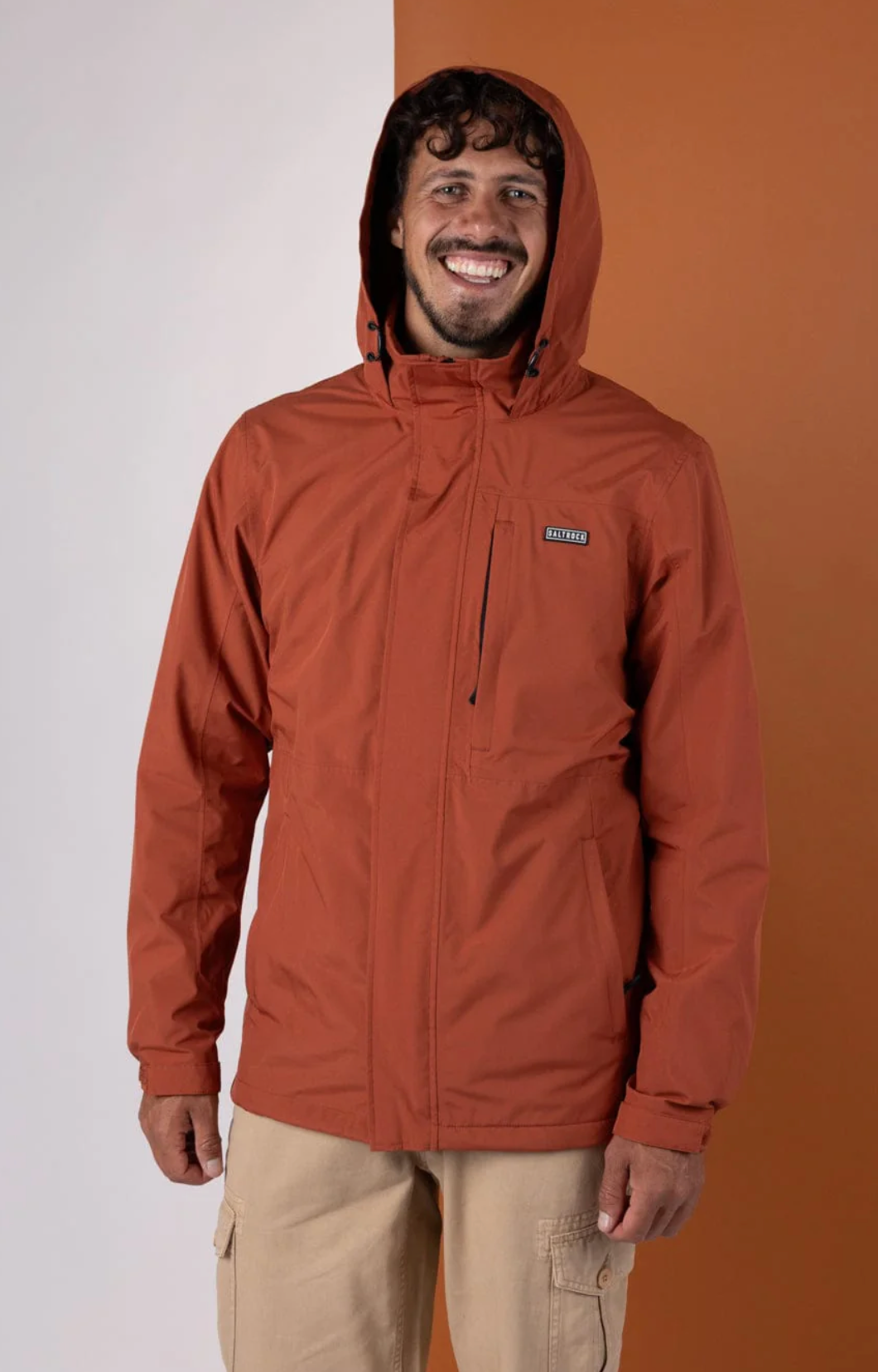 SALTROCK Whistler II - Waterproof Hooded Jacket - Orange