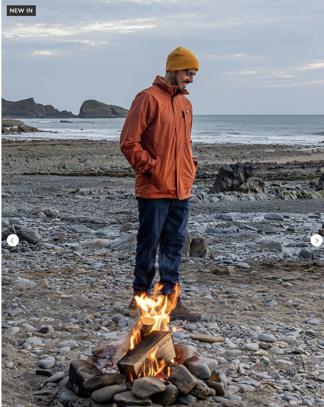 SALTROCK Whistler II - Waterproof Hooded Jacket - Orange