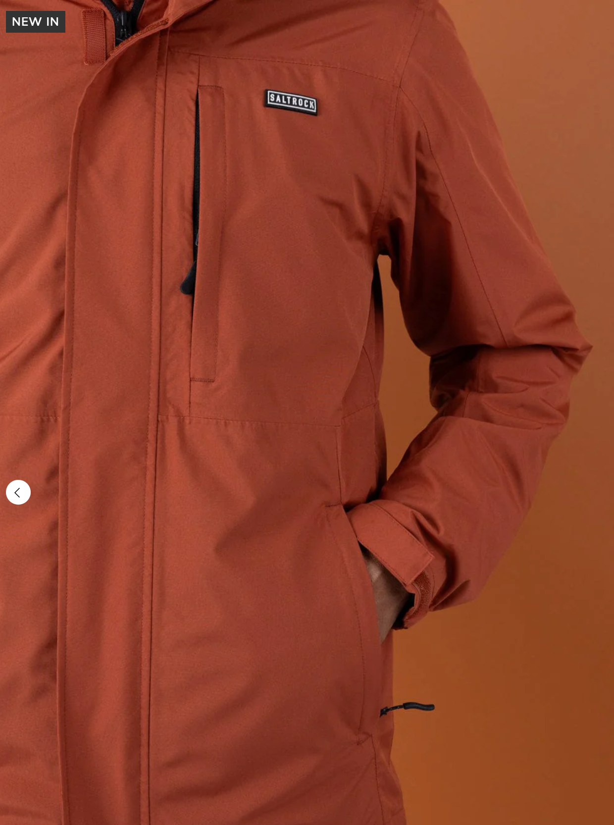 SALTROCK Whistler II - Waterproof Hooded Jacket - Orange