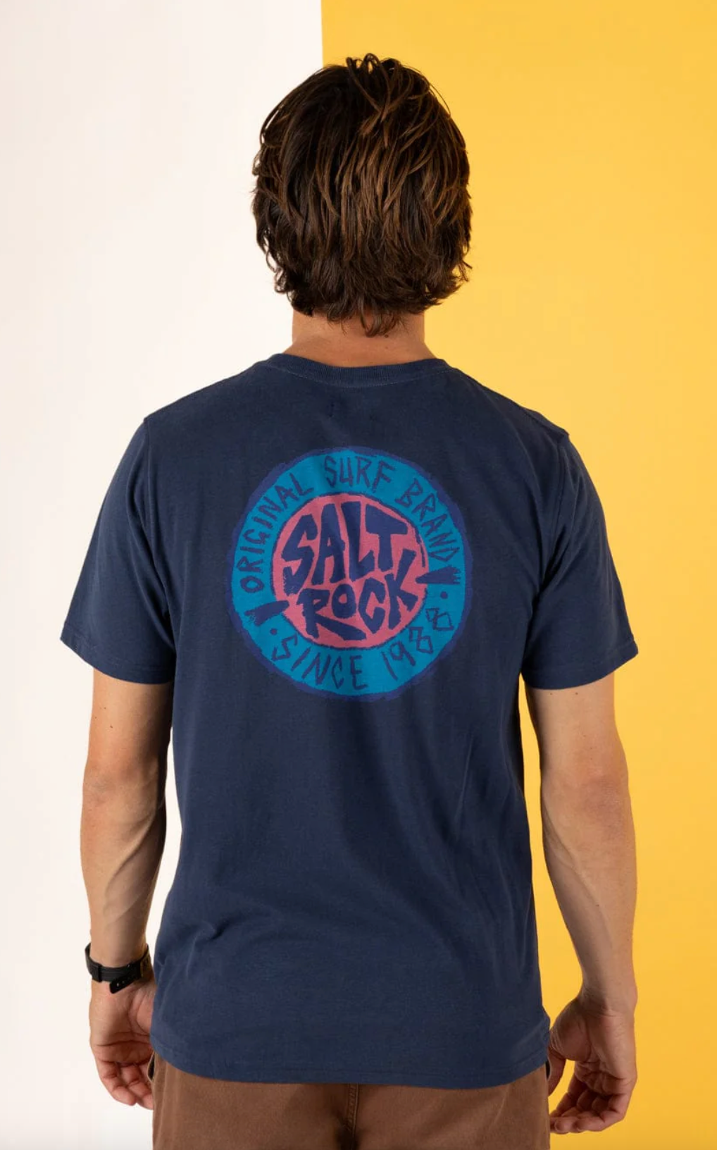 SALTROCK Original SR - Mens Short Sleeve T-Shirt - Blue